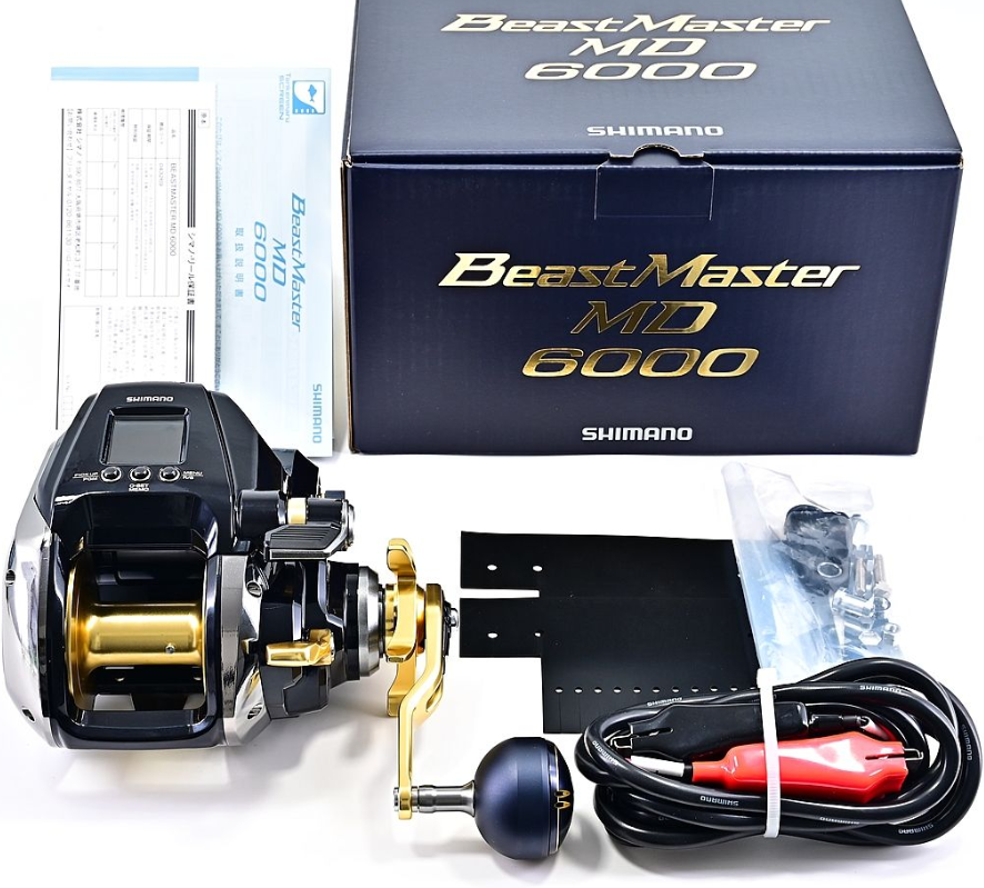 Shimano BeastMaster 6000 電動リール その言葉に偽り無し。シマノ史上最強の電動リール「ビースト