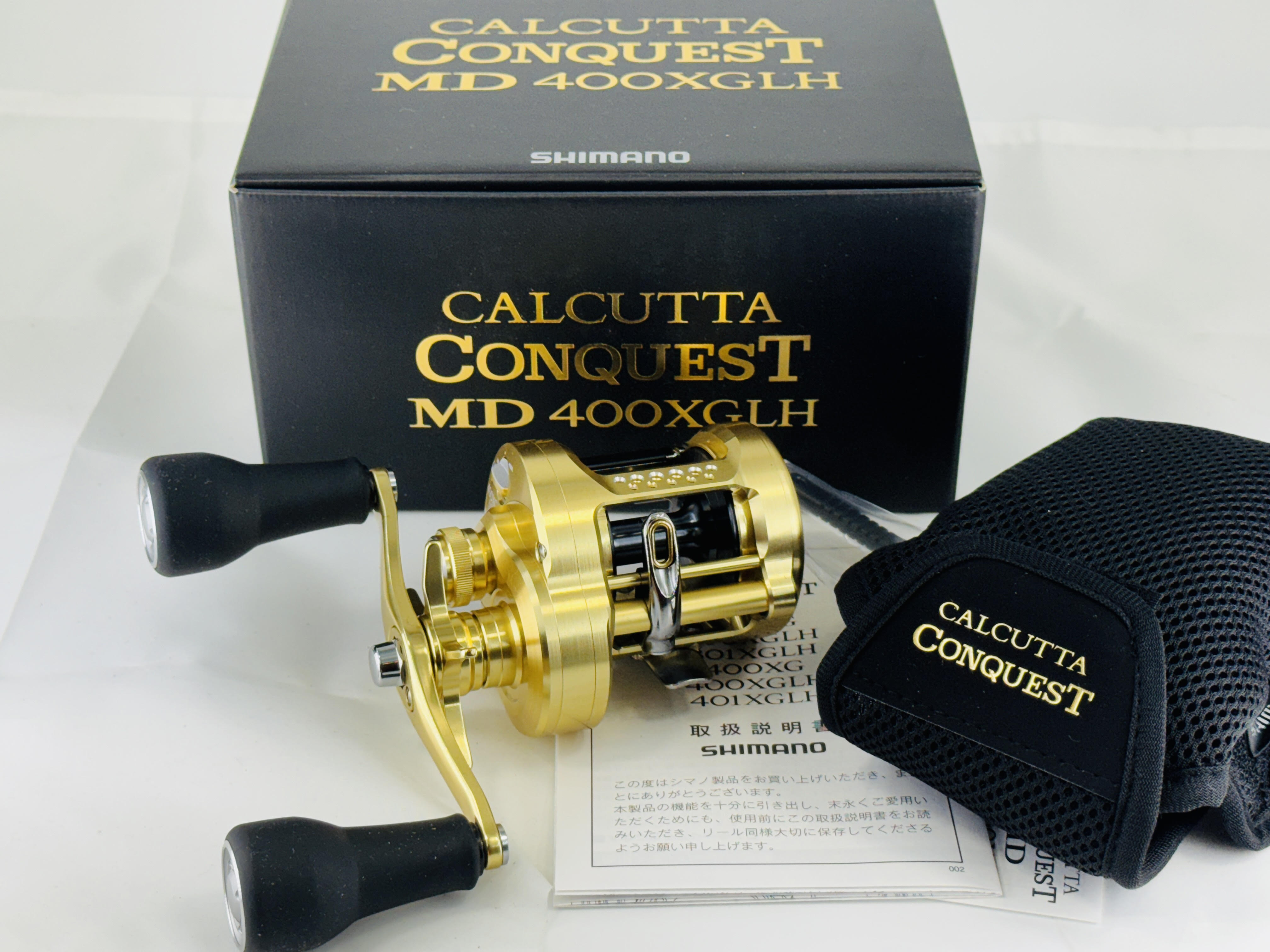 【美品】SHIMANO、Calcutta Conquest MD 400X 2023 Shimano Calcutta Conquest MD 400XGLH Review - YouTube