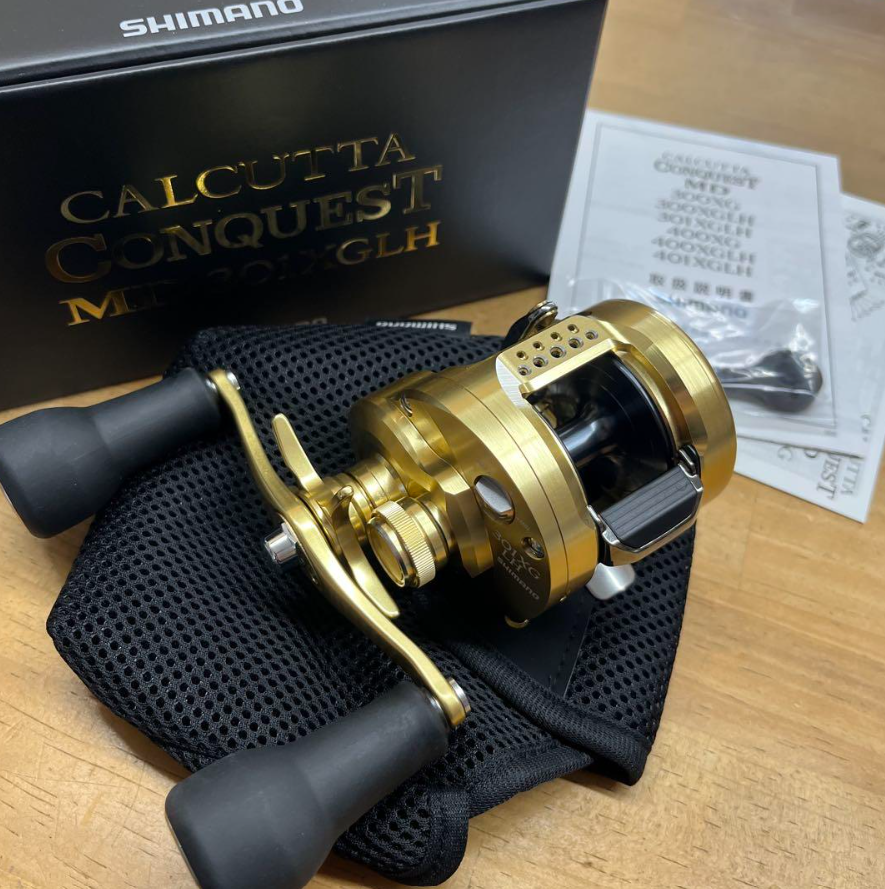 SHIMANO Bait cast Reel 23 CALCUTTA CONQUEST MD 301XGLH LEFT
