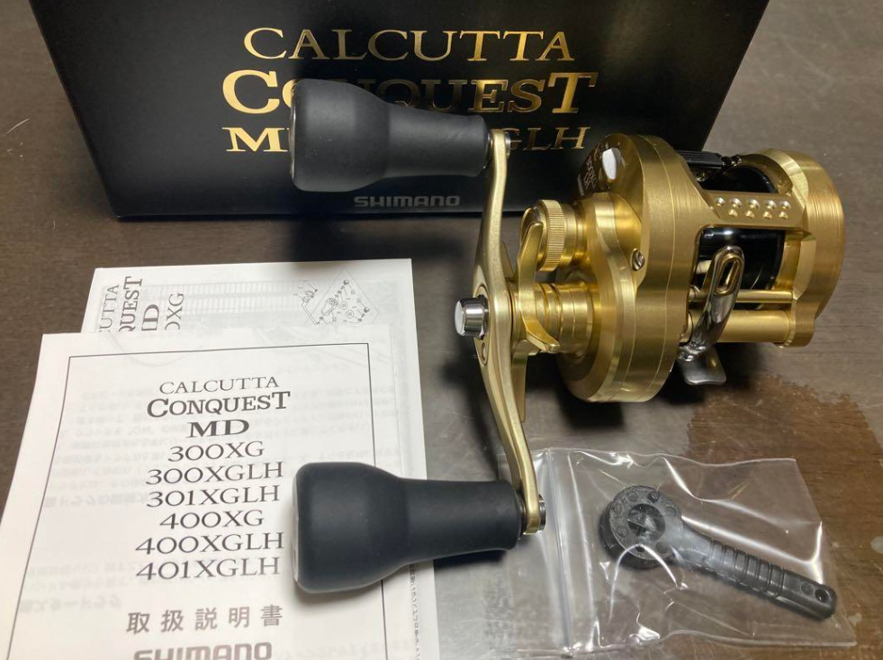 SHIMANO Baitcasting Reel 23 Calcutta Conquest MD 300XGLH (Right