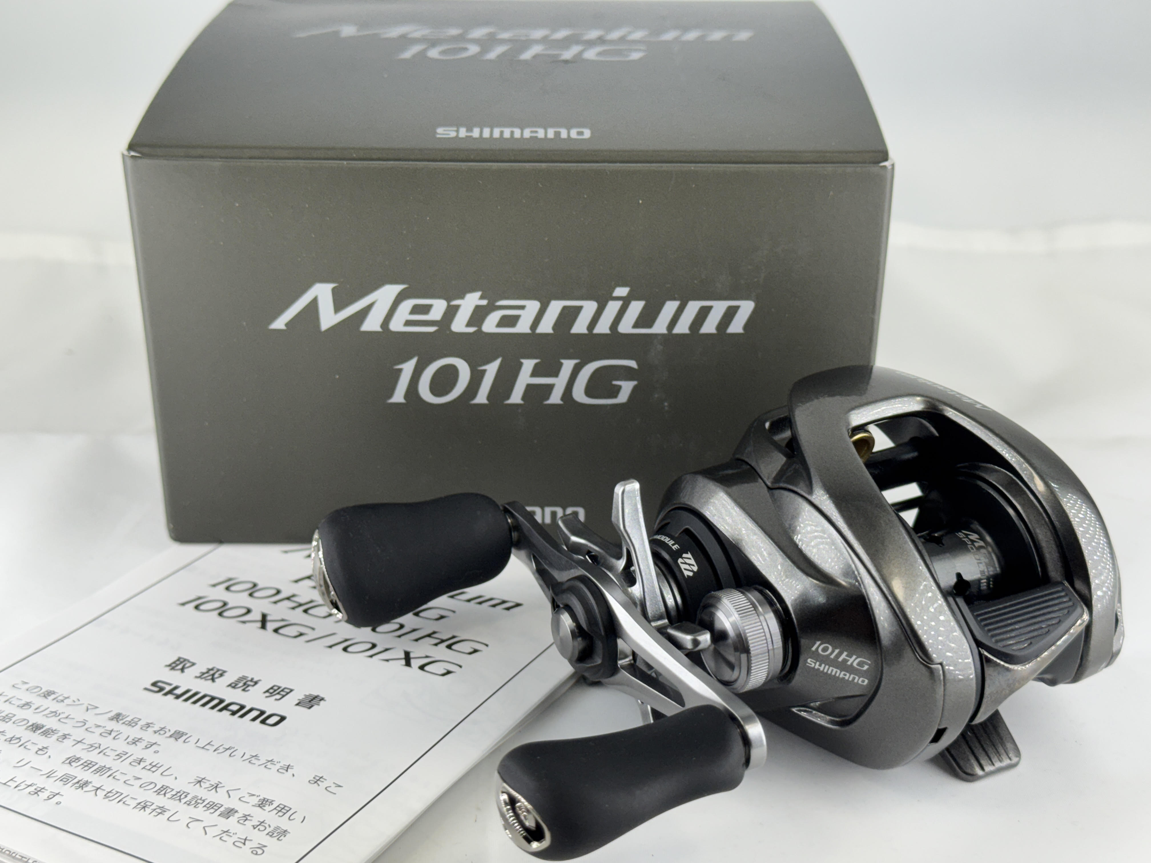 Shimano Baitcastrolle 23 Metanium 101HG (linker Griff) Köderguss - Bild 1 von 1